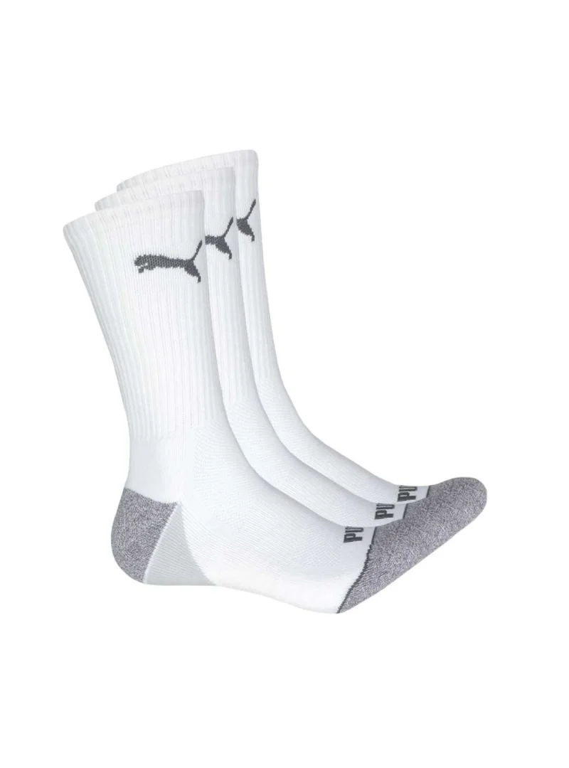 Puma Męskie Skarpety Pounce Crew Sock Sportowe - Białe
