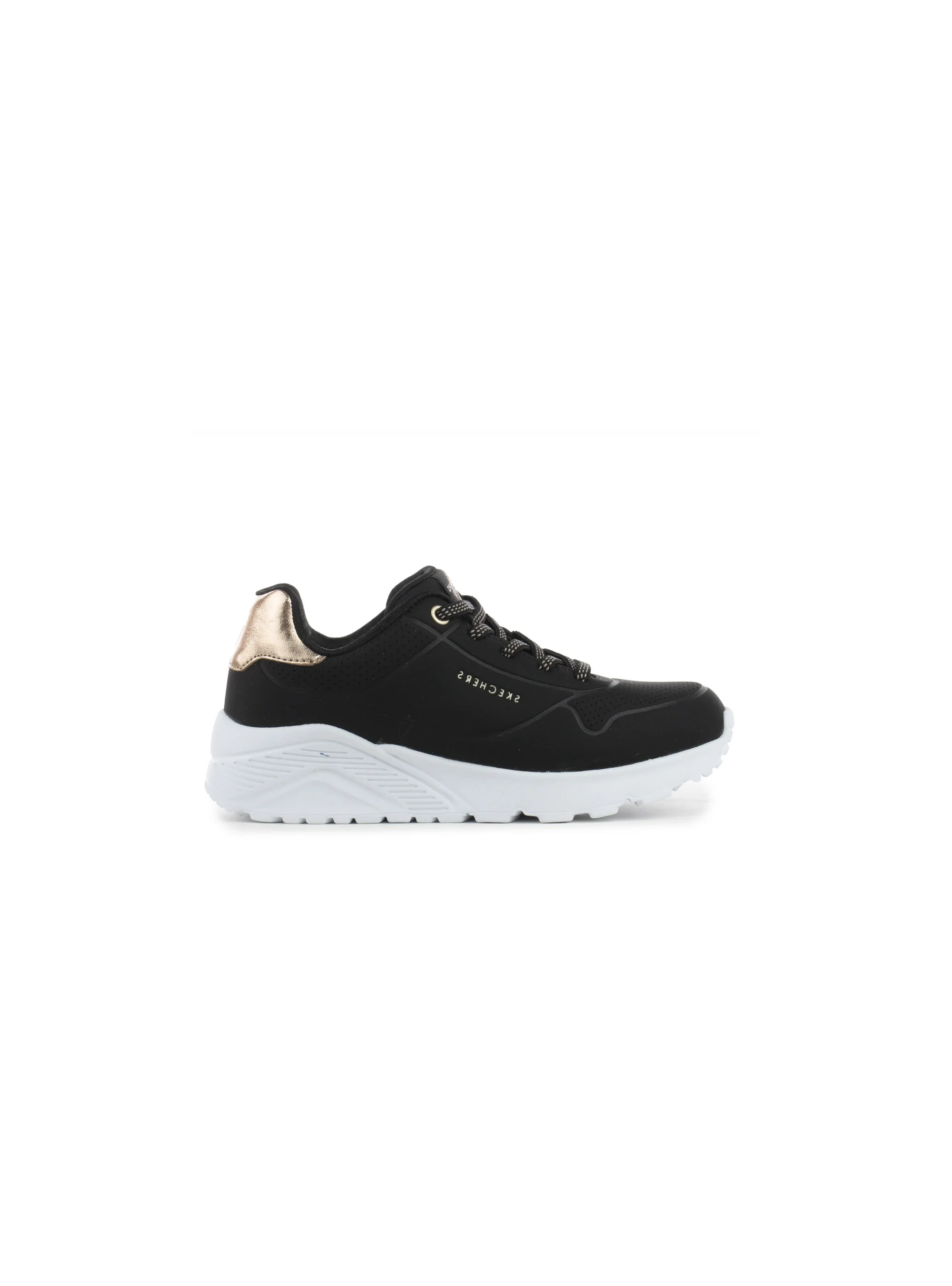 Skechers Damskie Sneakersy Uno Lite - Czarne | Klasyka