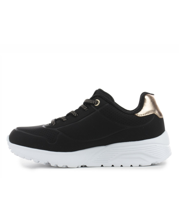 Skechers Damskie Sneakersy Uno Lite - Czarne | Klasyka