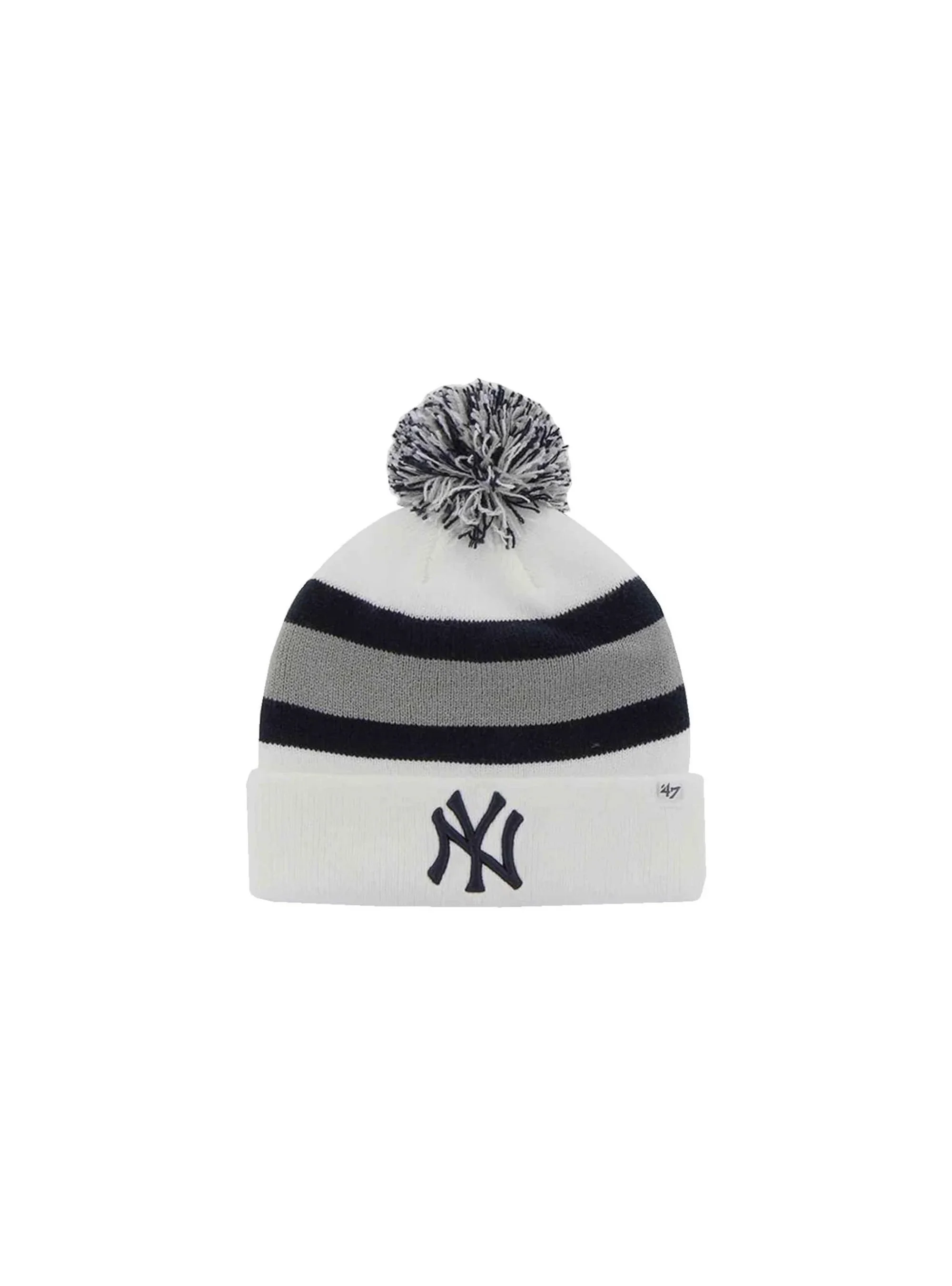 47 Brand NEW YORK YANKEES CUFF KNIT B-BRKAW17ACE-WH