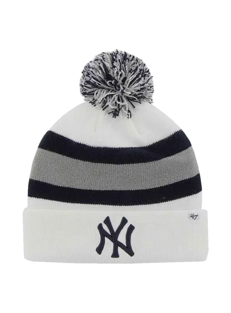 47 Brand NEW YORK YANKEES CUFF KNIT B-BRKAW17ACE-WH