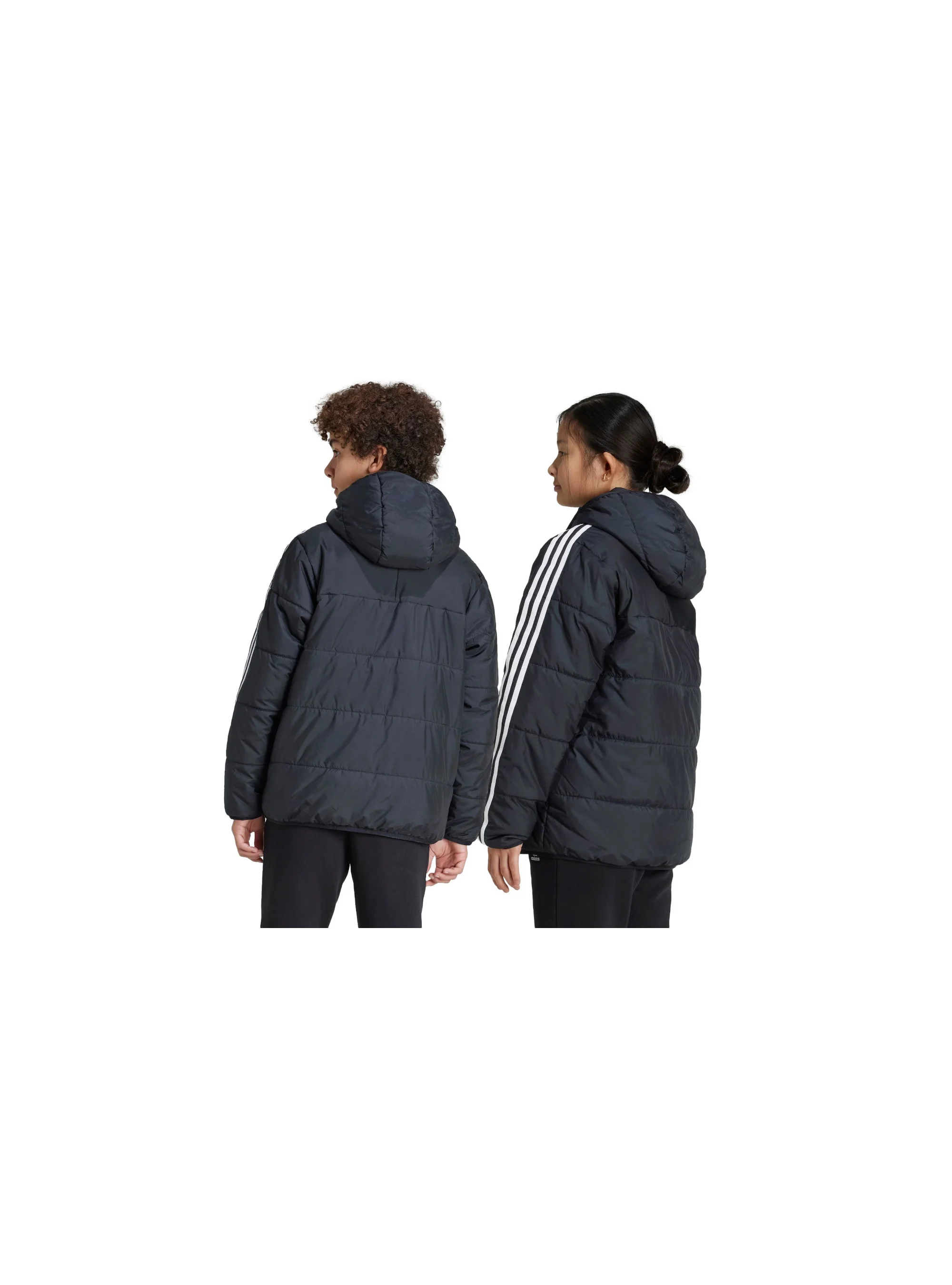 Adidas Junior Kurtka Padded Jacket Ciepła - Czarna