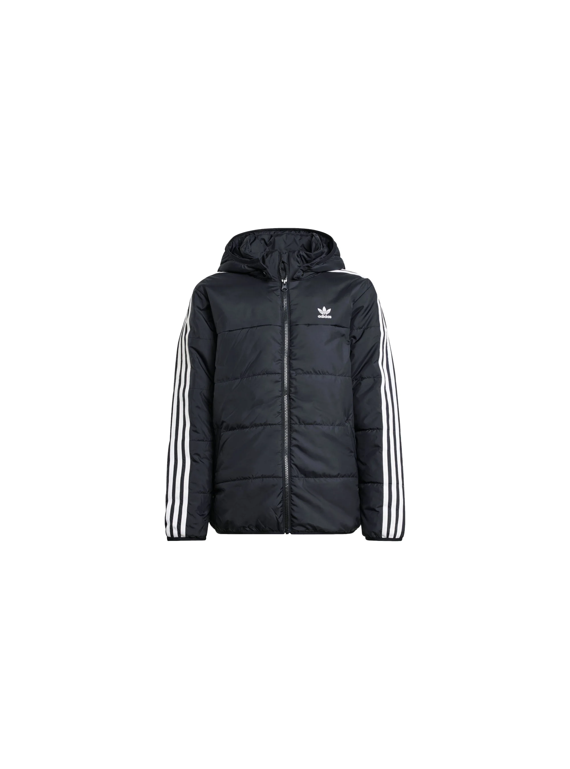 Adidas Junior Kurtka Padded Jacket Ciepła - Czarna