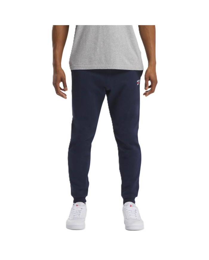 Reebok Męskie Spodnie Identity Small Logo Fleece Jog 100202851 Niebieski | Sklep Monotox