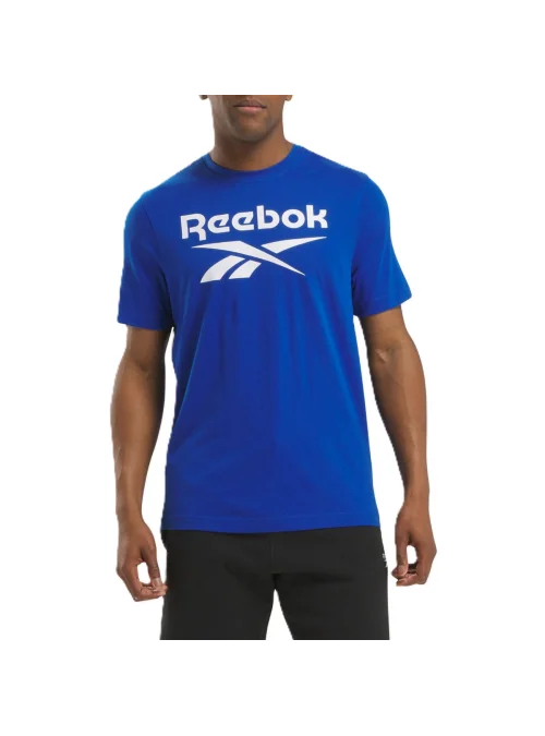 Reebok Męski T-shirt Identity Big Logo Tee Niebieski | Oficjalny sklep | Monotox