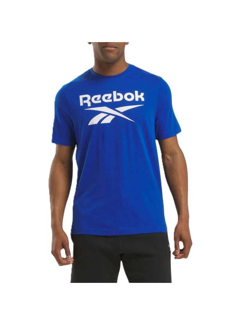 Reebok Męski T-shirt Identity Big Logo Tee Niebieski | Oficjalny sklep | Monotox