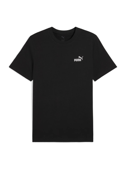 Puma Męski T-shirt Ess Small No. 1 Logo Tee 68253401 Czarny | Sklep Monotox