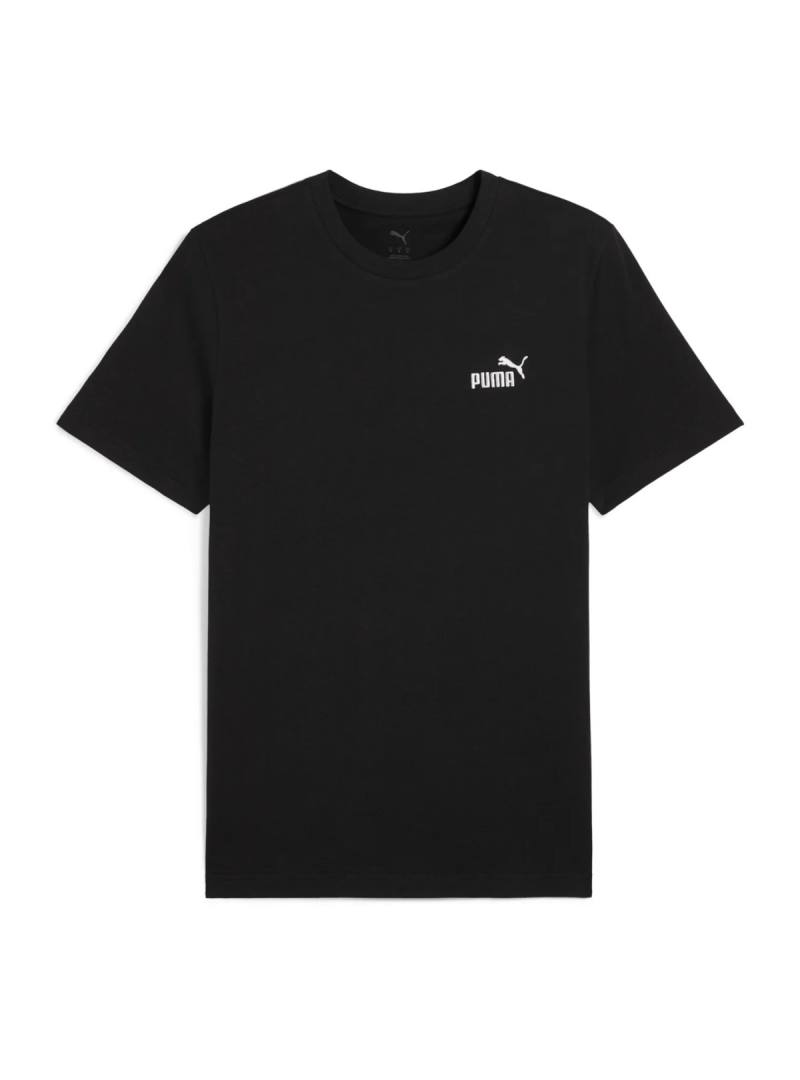 Puma Męski T-shirt Ess Small No. 1 Logo Tee 68253401 Czarny | Sklep Monotox