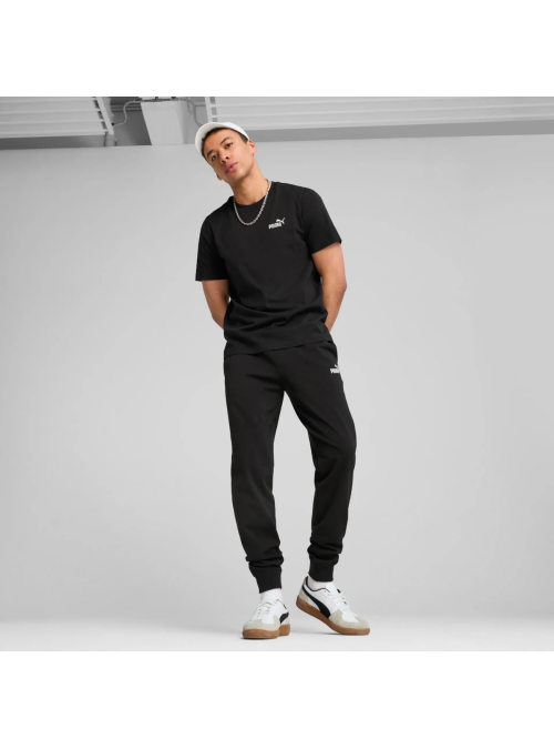 Puma Męski T-shirt Ess Small No. 1 Logo Tee 68253401 Czarny | Sklep Monotox
