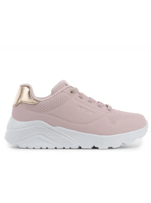 Skechers Damskie Sneakersy Uno Lite Wygodne - Różowe