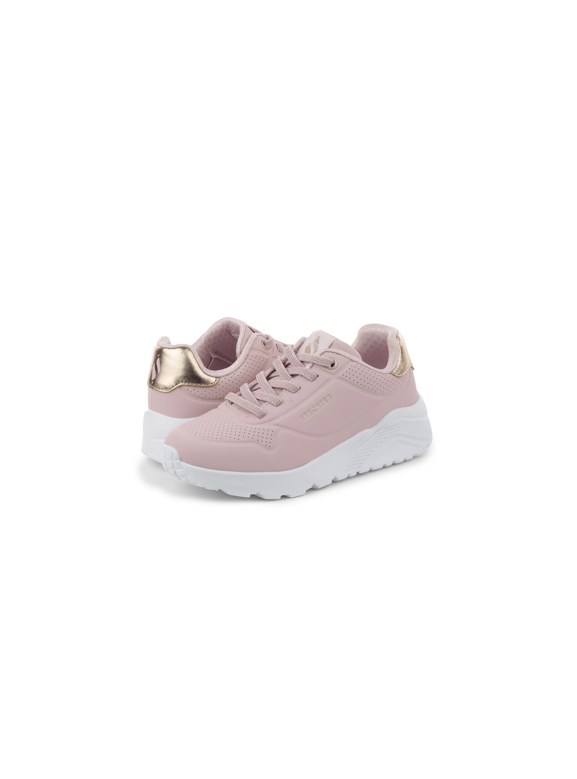 Skechers Damskie Sneakersy Uno Lite Wygodne - Różowe