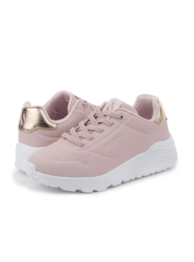 Skechers Damskie Sneakersy Uno Lite Wygodne - Różowe