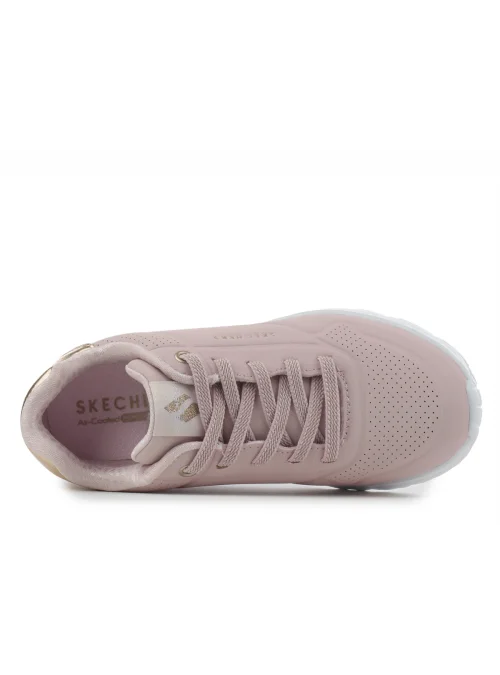 Skechers Damskie Sneakersy Uno Lite Wygodne - Różowe