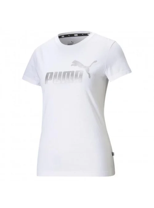 Puma ESS+ METALLIC LOGO TEE 58689002