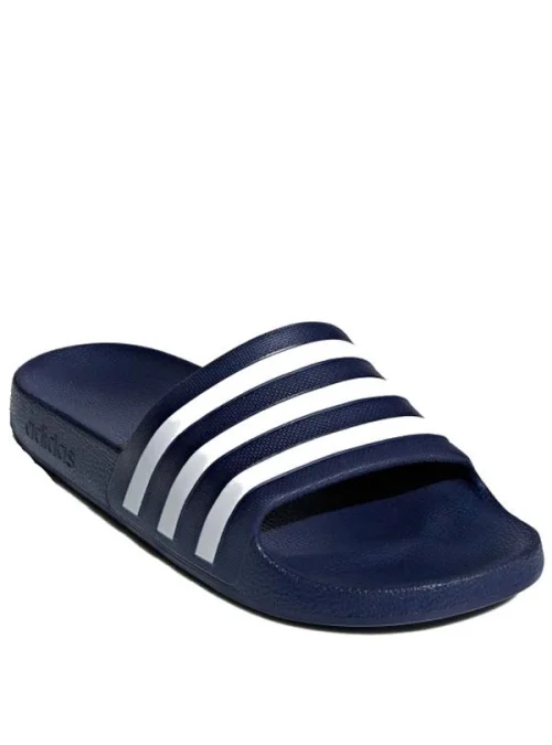 Adidas Męskie Klapki Adilette Aqua - Niebieskie | Basen