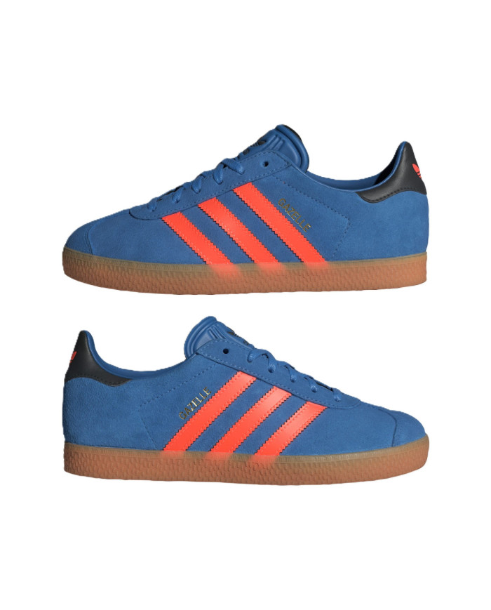 Adidas Gazelle J Niebieskie Sneakersy Junior – Kup Online