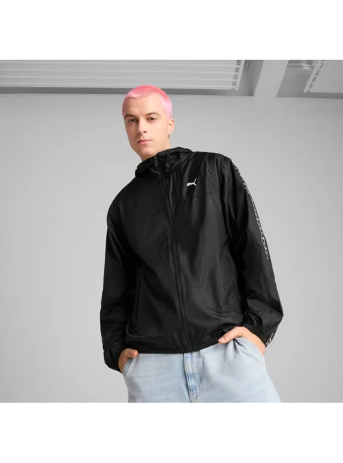 Puma ESS Tape Windbreaker PUMA Blac 68462901