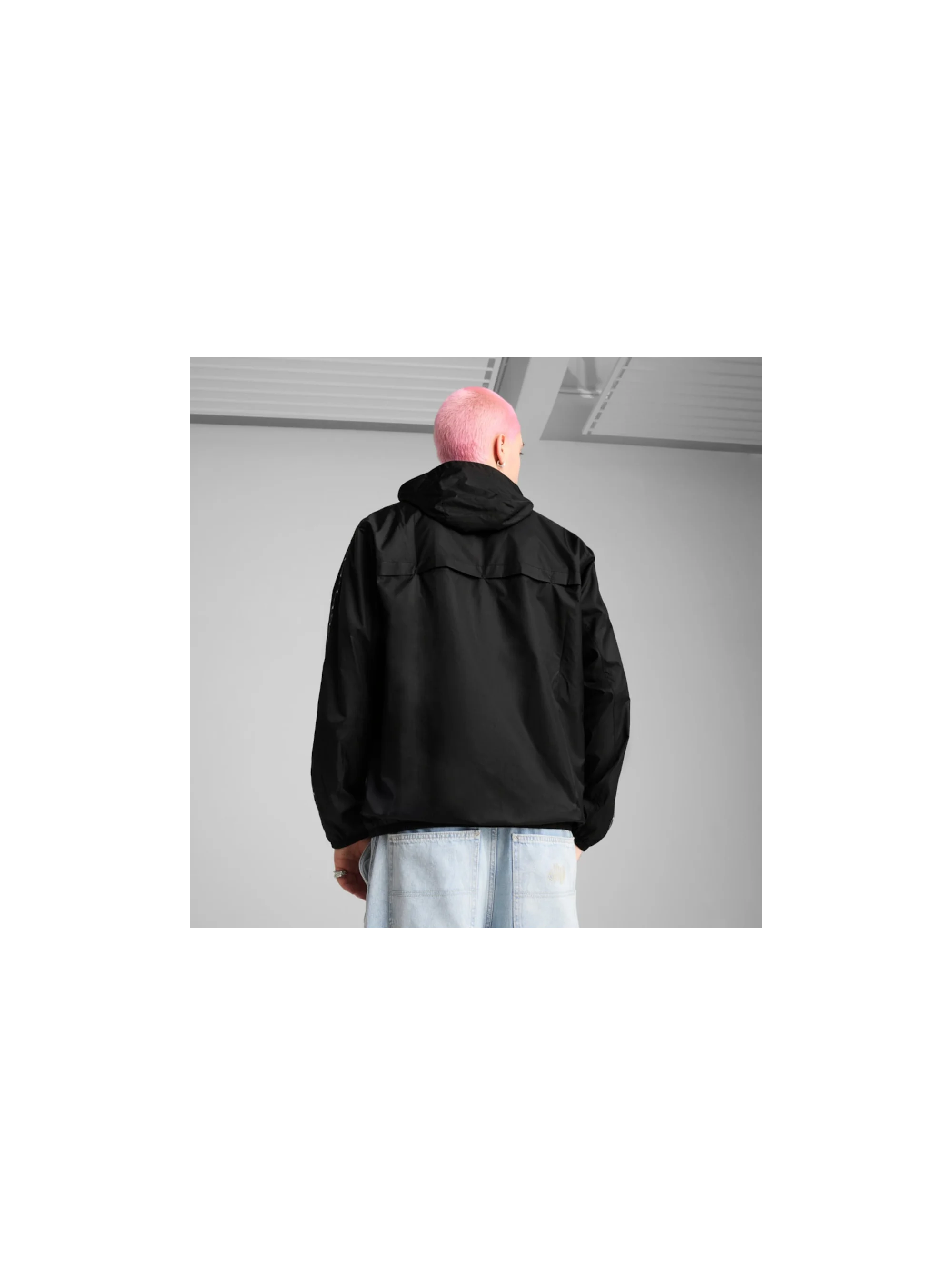 Puma ESS Tape Windbreaker PUMA Blac 68462901