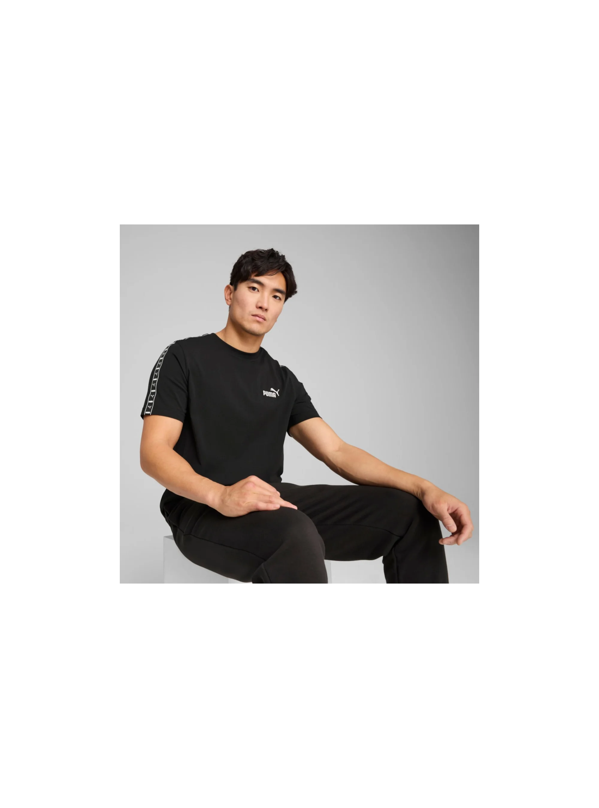 Puma ESS TAPE Tee PUMA Black 68467401