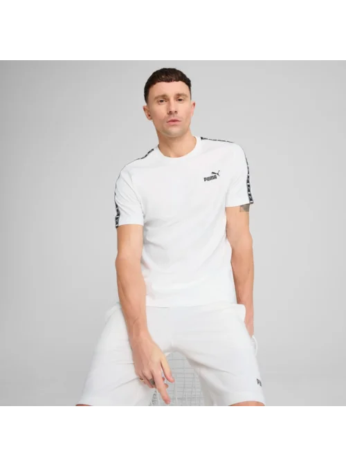 Puma ESS TAPE Tee PUMA White 68467402