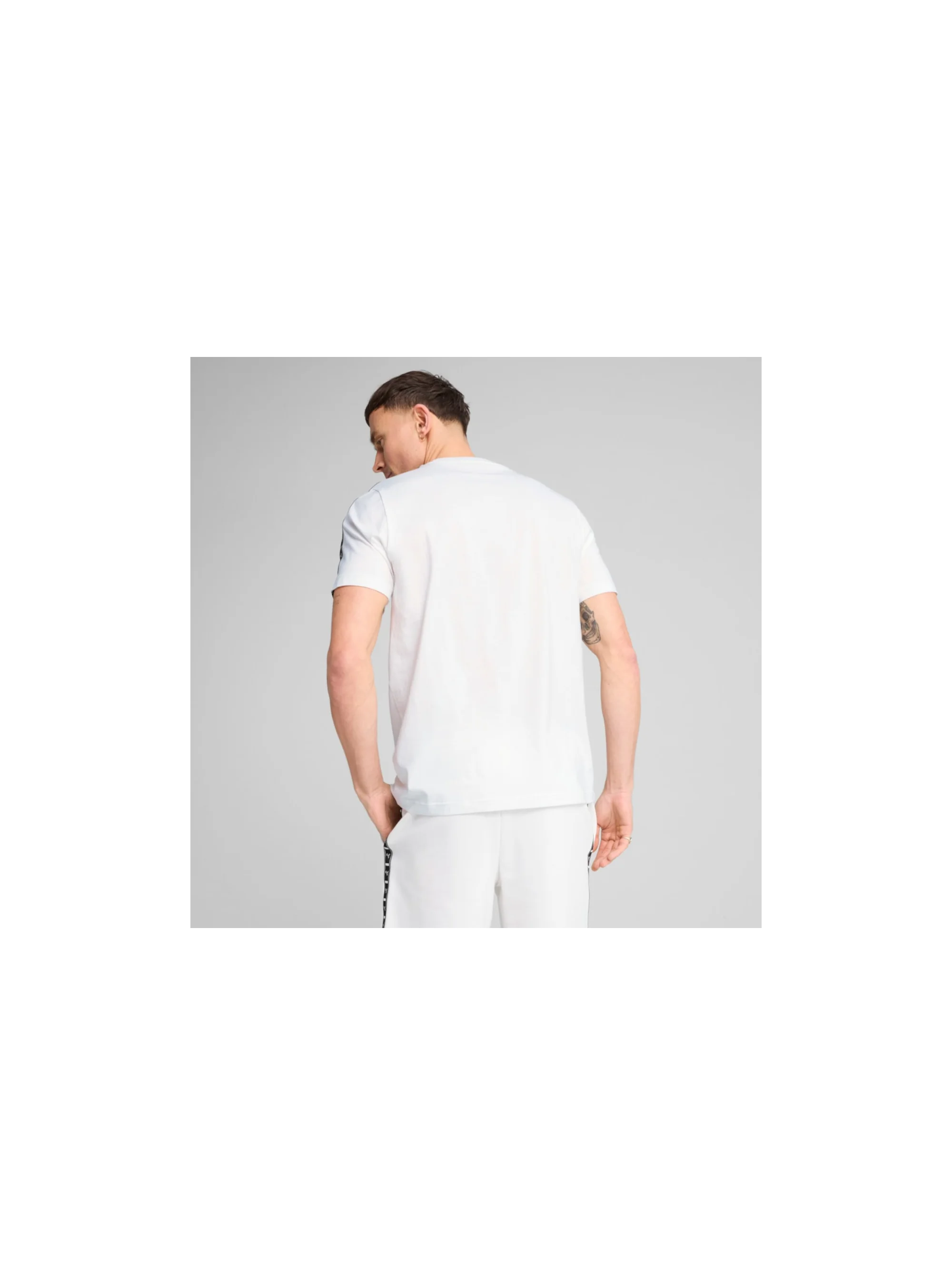 Puma ESS TAPE Tee PUMA White 68467402