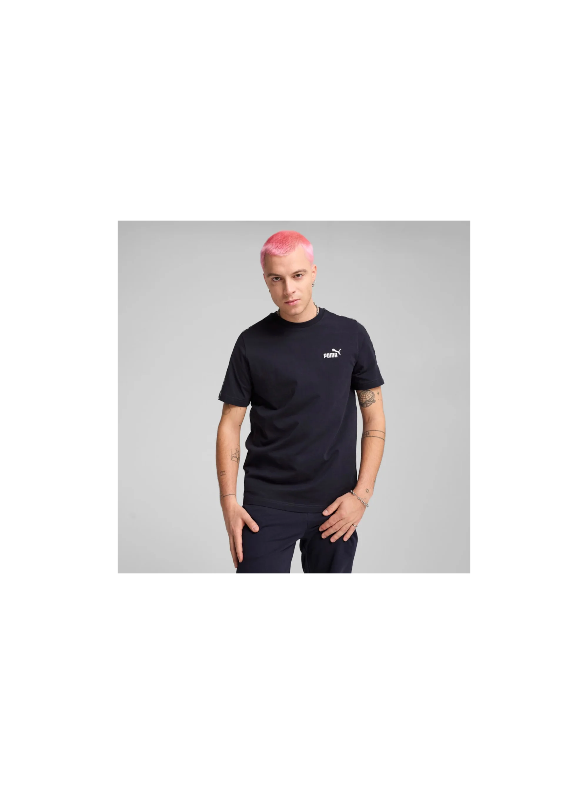 Puma ESS TAPE Tee New Navy 68467416