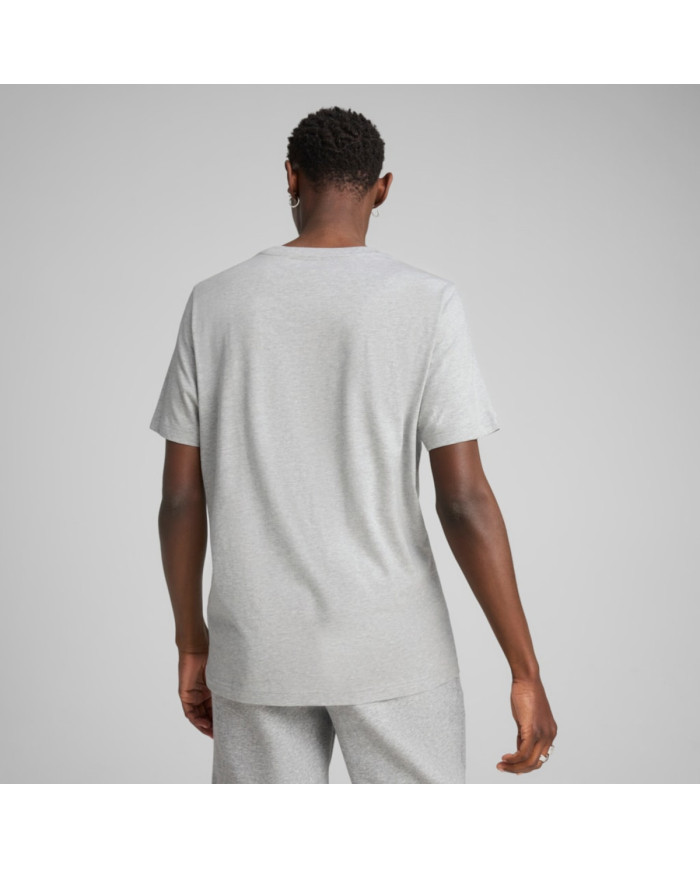 Puma Ess Logo Tee Szary Męski – Kup Online