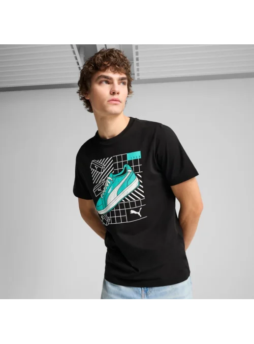 Puma GRAPHICS Sneaker Tee PUMA Blac 68483001