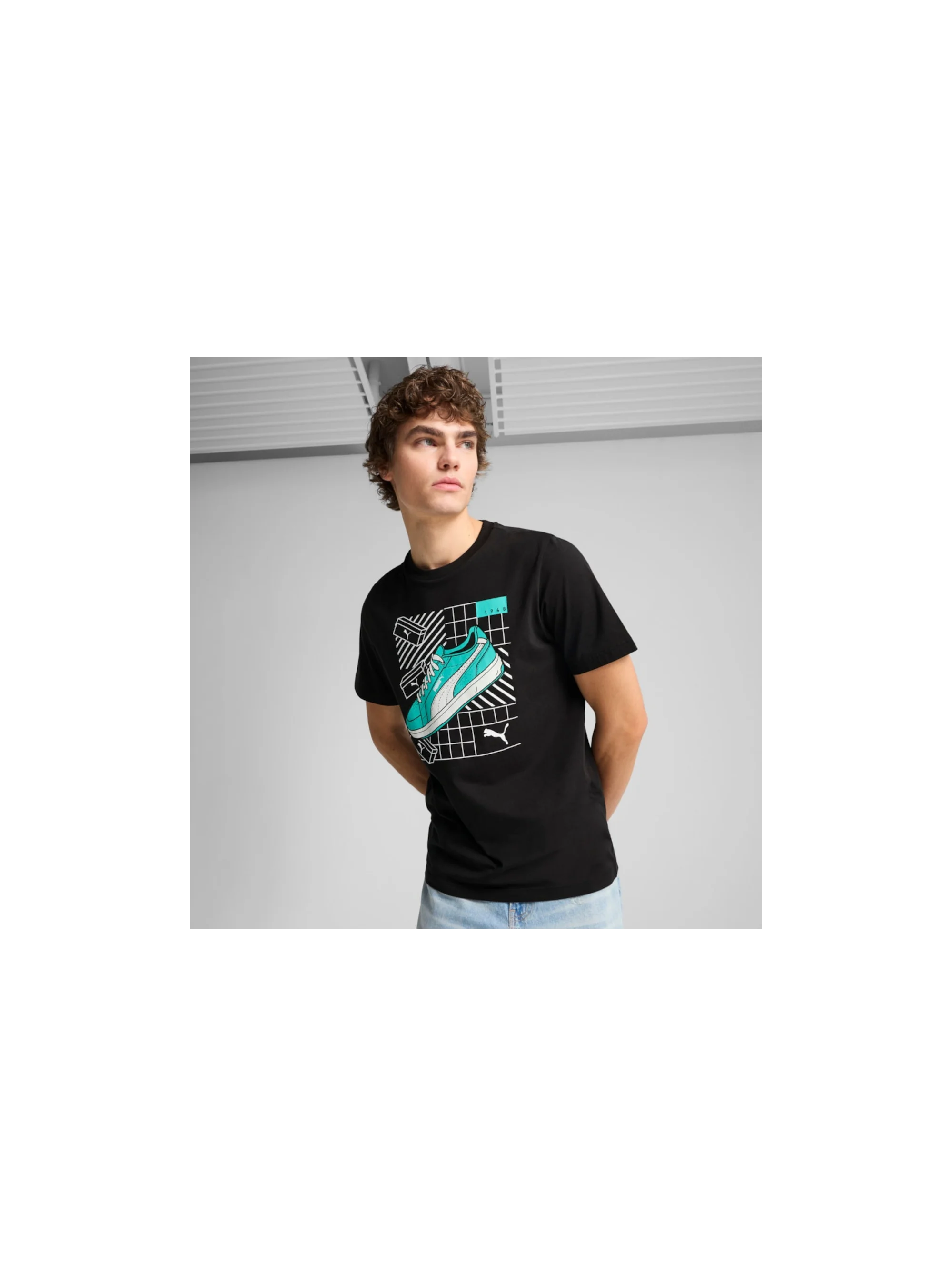 Puma GRAPHICS Sneaker Tee PUMA Blac 68483001