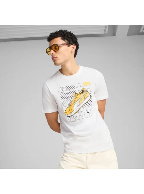 Puma GRAPHICS Sneaker Tee PUMA Whit 68483002