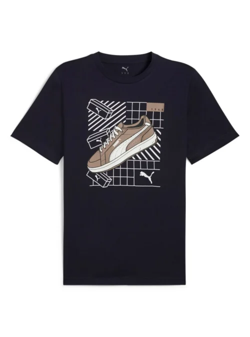 Puma GRAPHICS Sneaker Tee New Navy 68483016