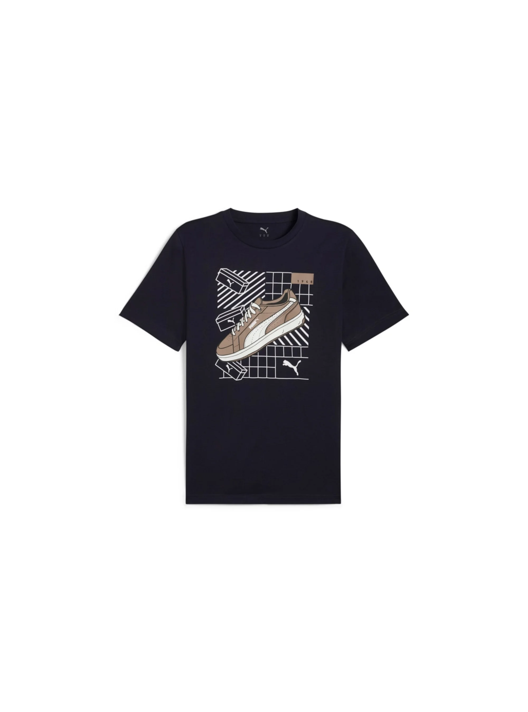Puma GRAPHICS Sneaker Tee New Navy 68483016