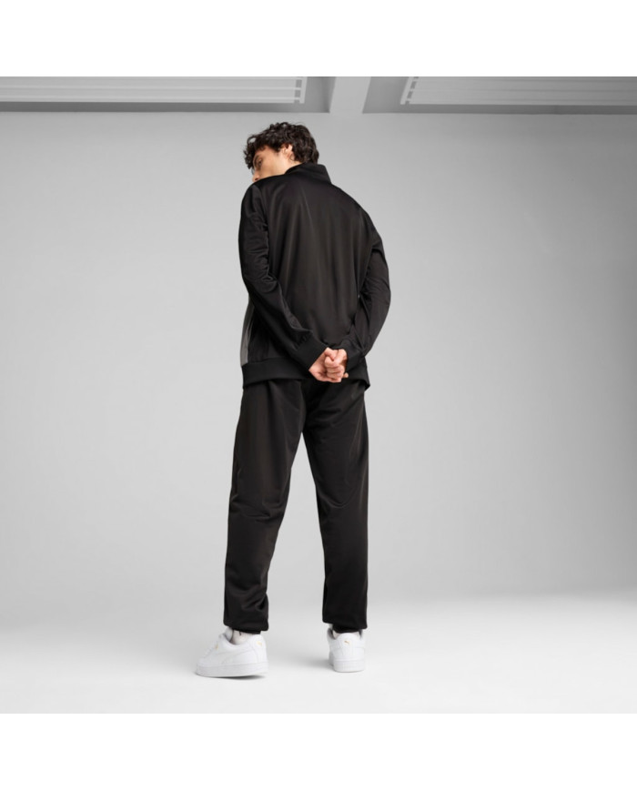 Puma Męskie Dresy Oly Colorblock Suit Czarny | Oficjalny sklep | Monotox