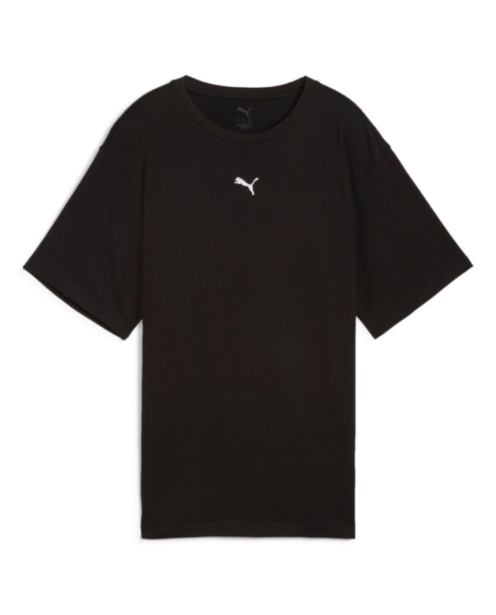 Puma Damski T-shirt Ess Relaxed Tee Puma Czarny | Oficjalny sklep | Monotox