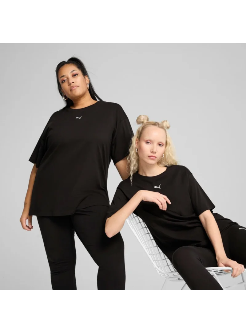 Puma T-shirt Ess Relaxed Damski Czarny – Kup Online