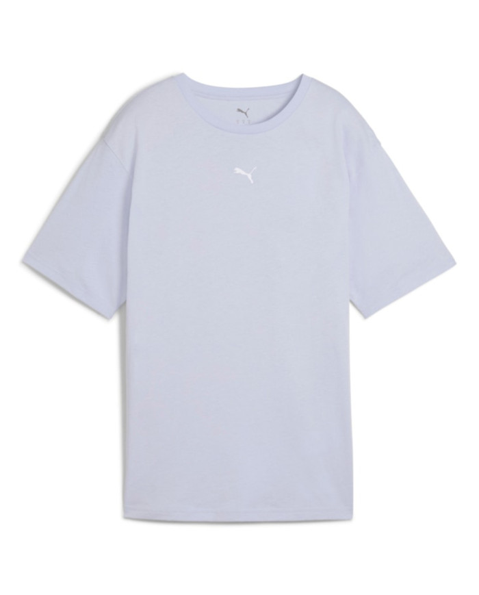 Puma T-shirt Damski Ess Relaxed Niebieski – Kup Online