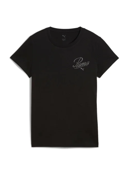 Puma ESS SCRIPT Tee PUMA Black 68498201