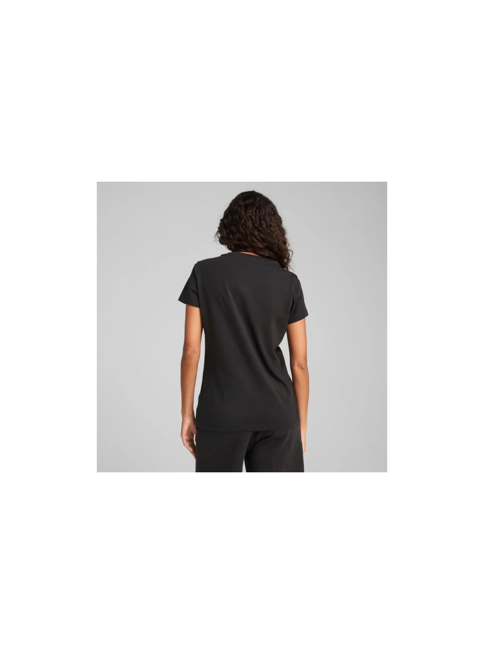Puma ESS SCRIPT Tee PUMA Black 68498201