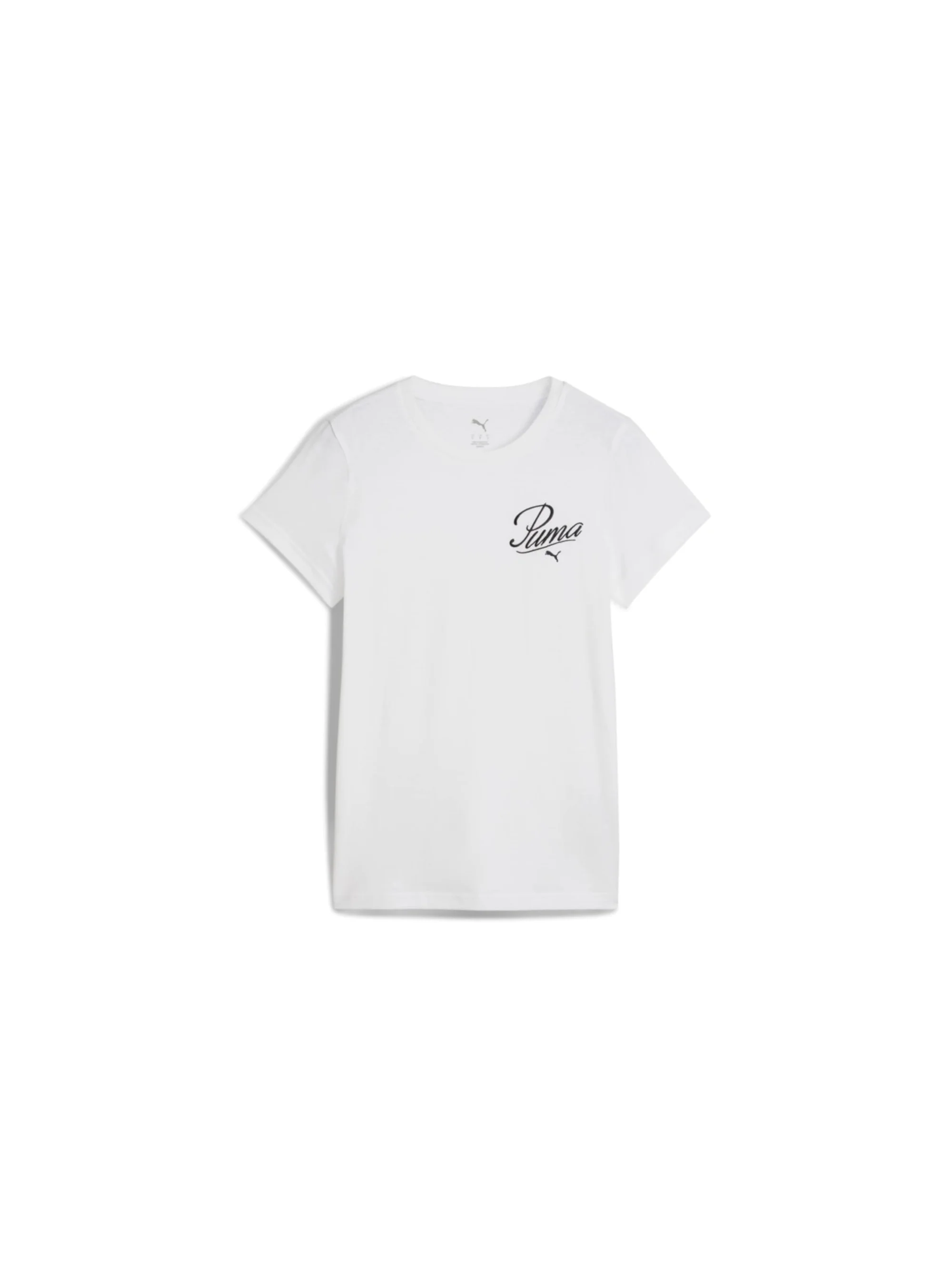 Puma ESS SCRIPT Tee PUMA White 68498202