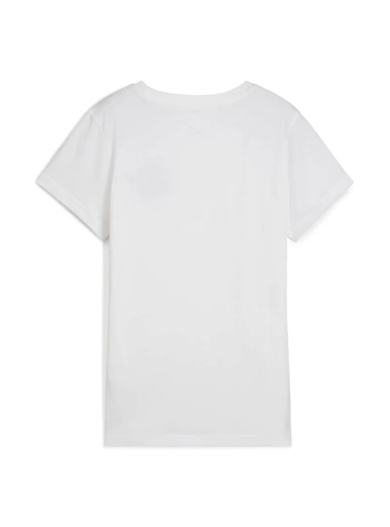 Puma ESS SCRIPT Tee PUMA White 68498202