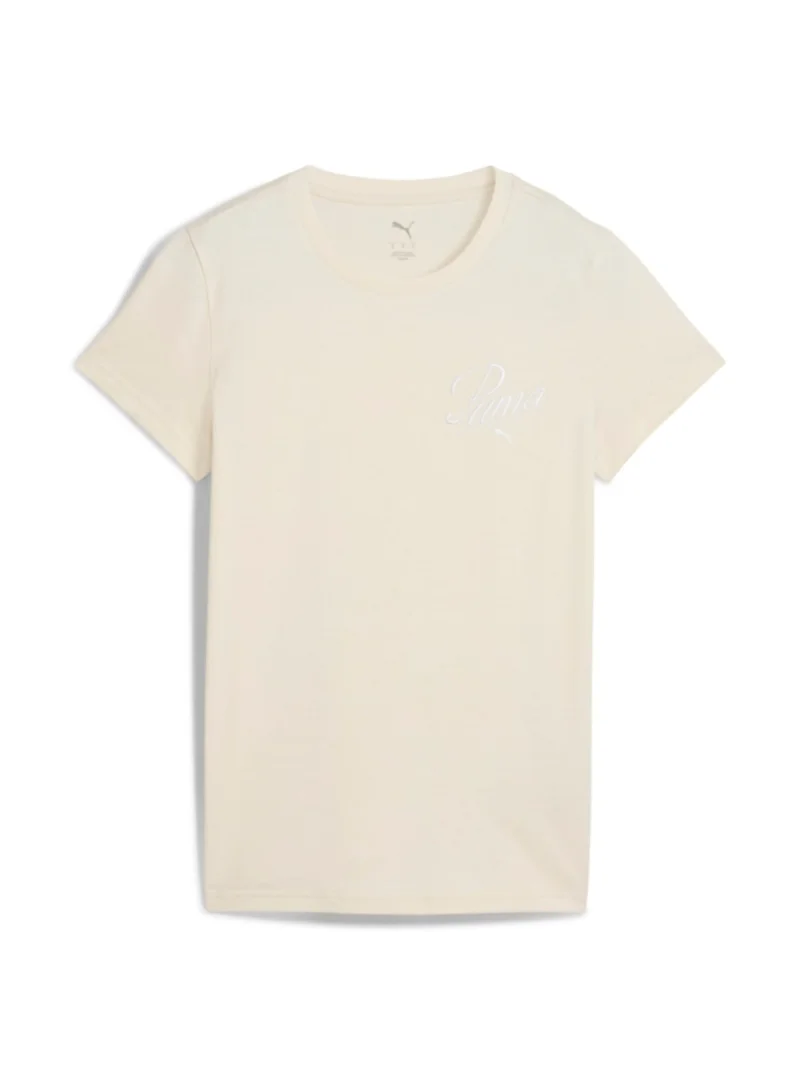 Puma ESS SCRIPT Tee Alpine Snow 68498287