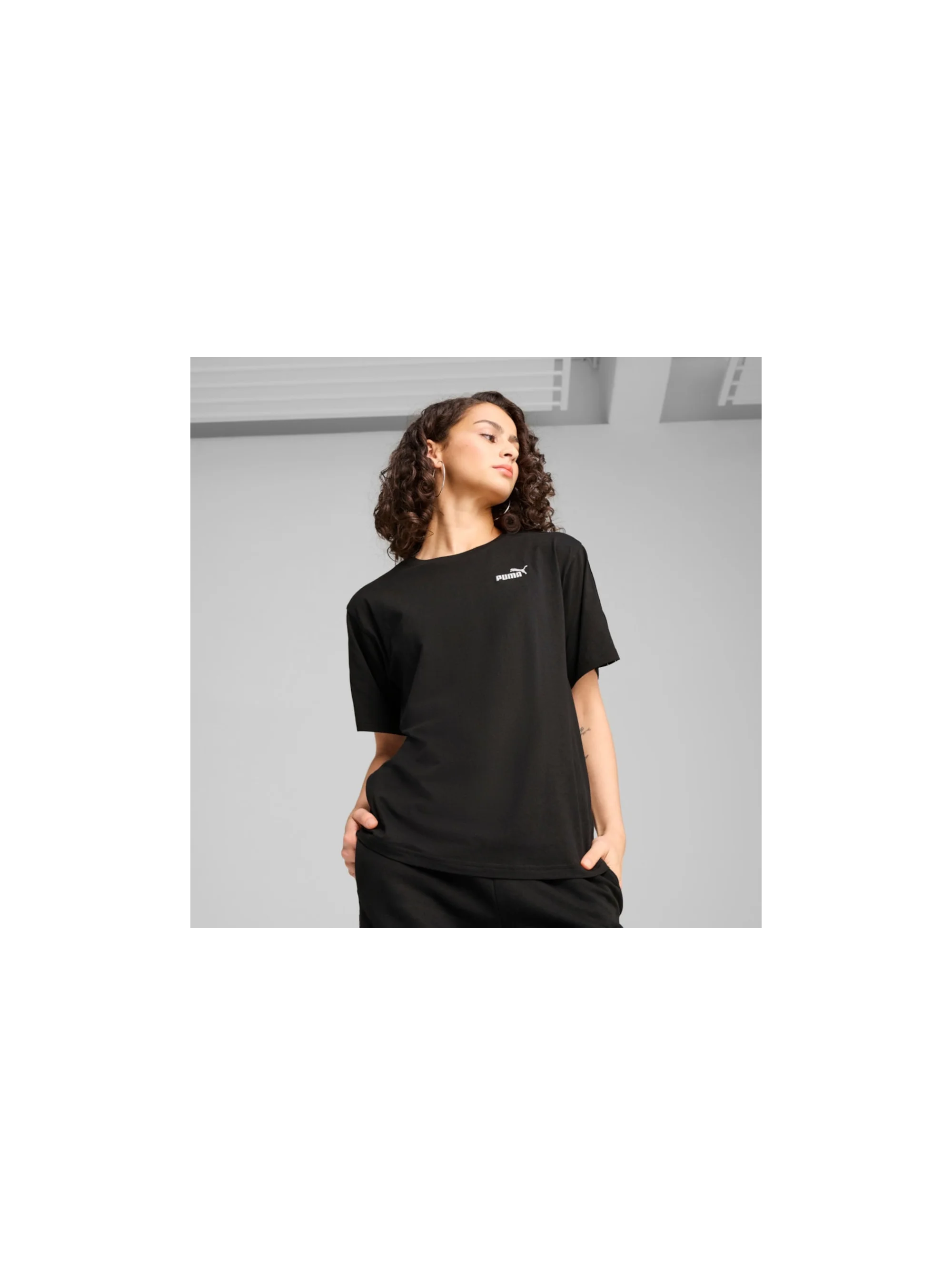 Puma ESS TAPE Relaxed Tee PUMA Blac 68500901