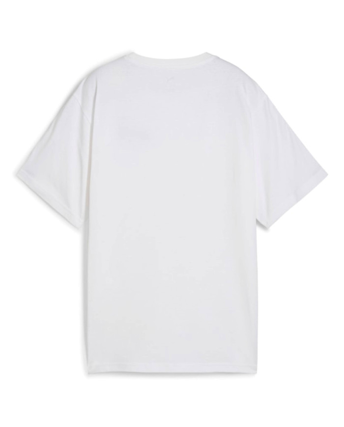 Puma T-shirt Damski Biały | Ess Tape Relaxed – Kup Online