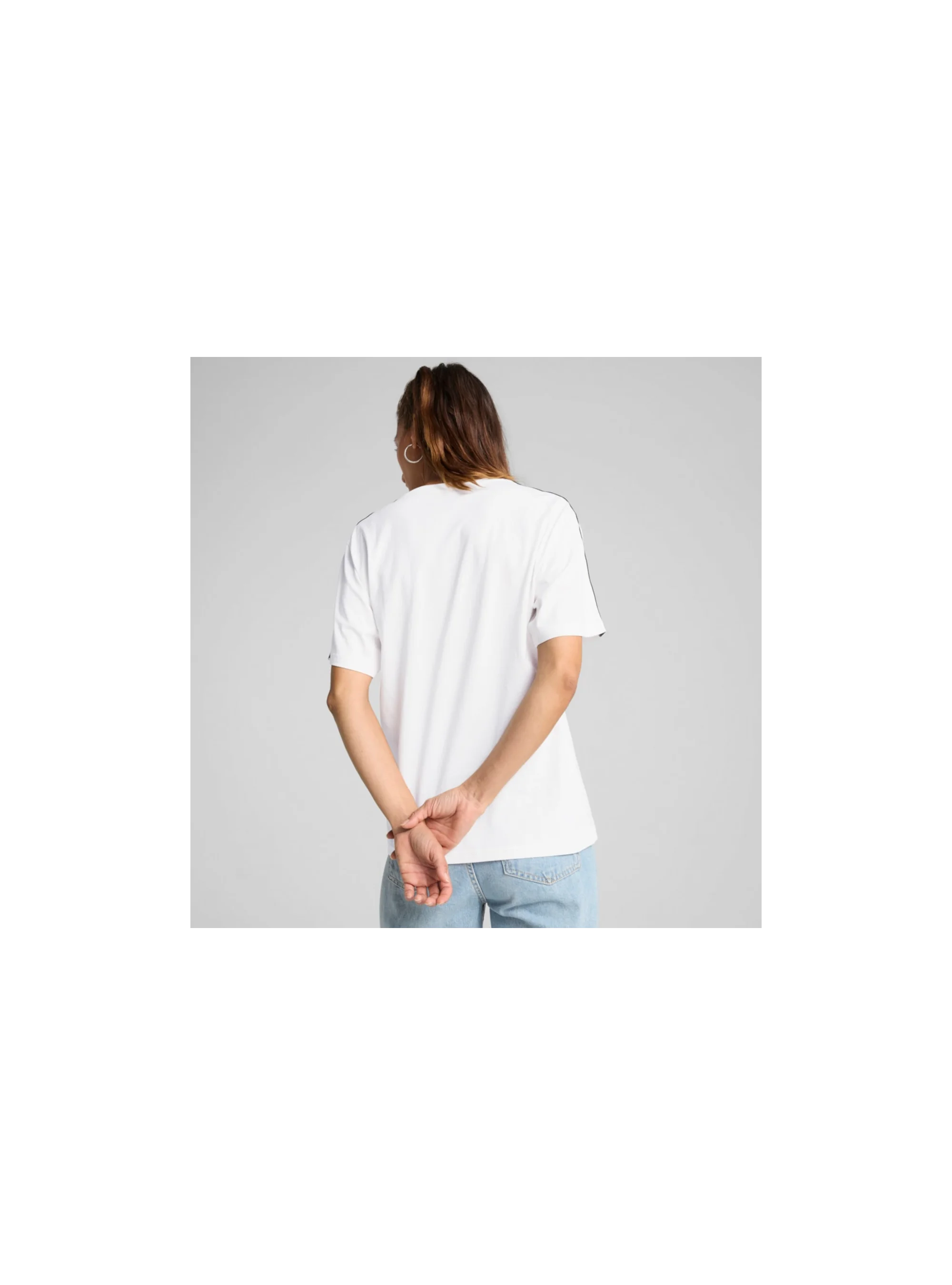 Puma ESS TAPE Relaxed Tee PUMA Whit 68500902