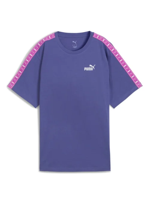 Puma ESS TAPE Relaxed Tee Blue Crys 68500946