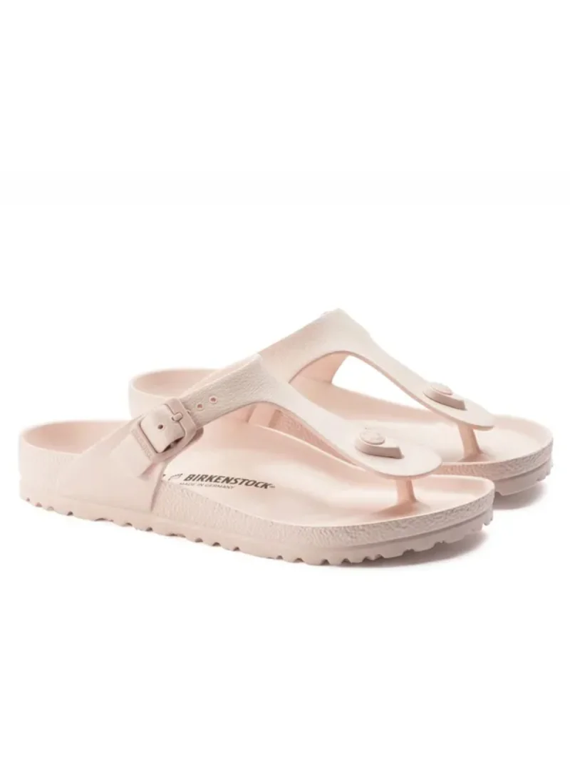 Birkenstock Damskie Klapki Gizeh EVA - Różowe | Lekkie
