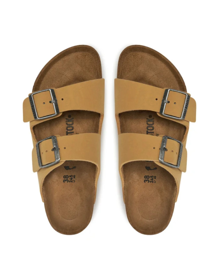 Birkenstock Damskie Klapki Arizona BFBC Klasyczne - Brązowe