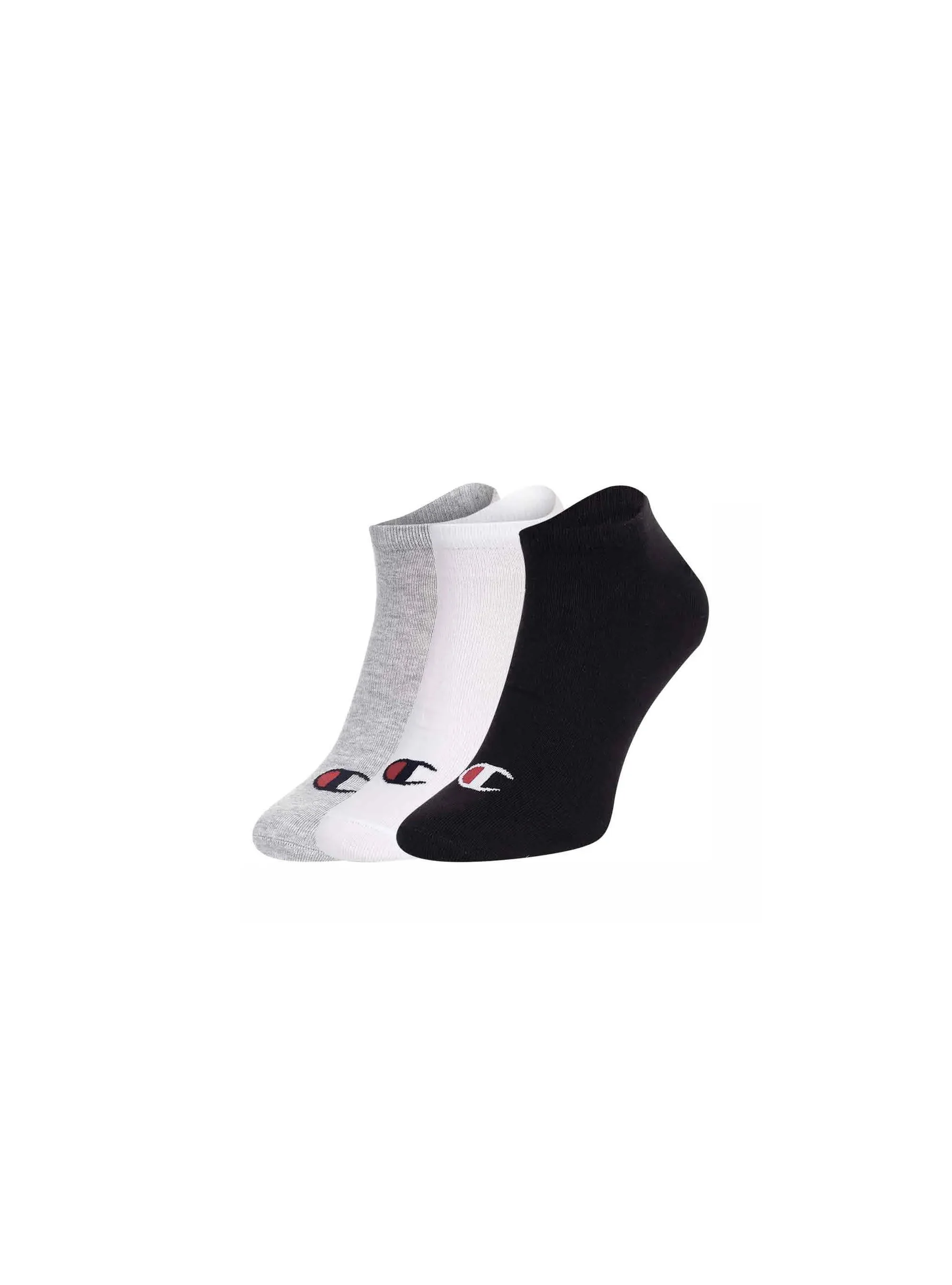Champion Męskie Skarpety Niskie Sneaker Socks - Szare