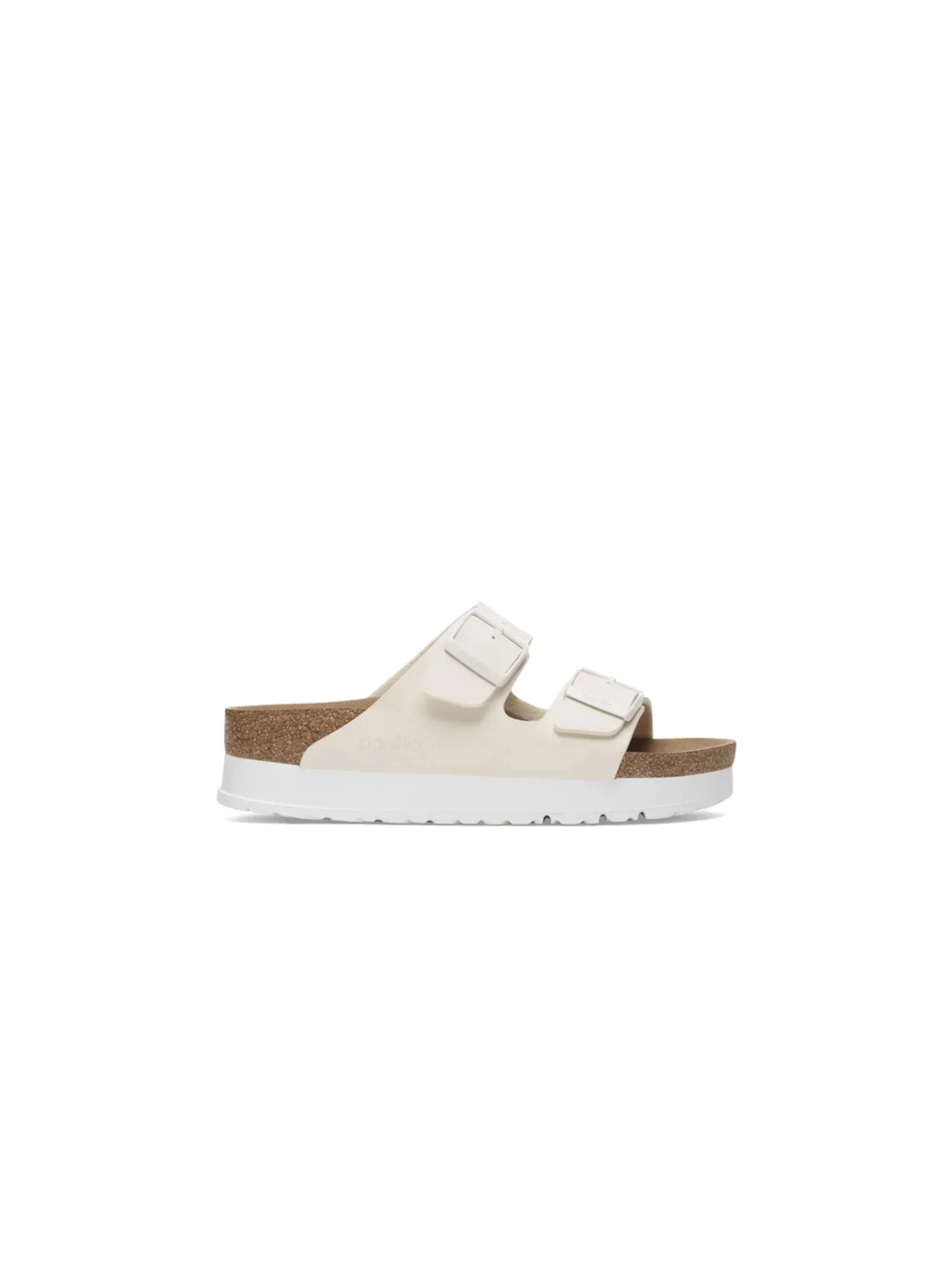 Birkenstock Damskie Klapki Arizona Platform - Beżowe