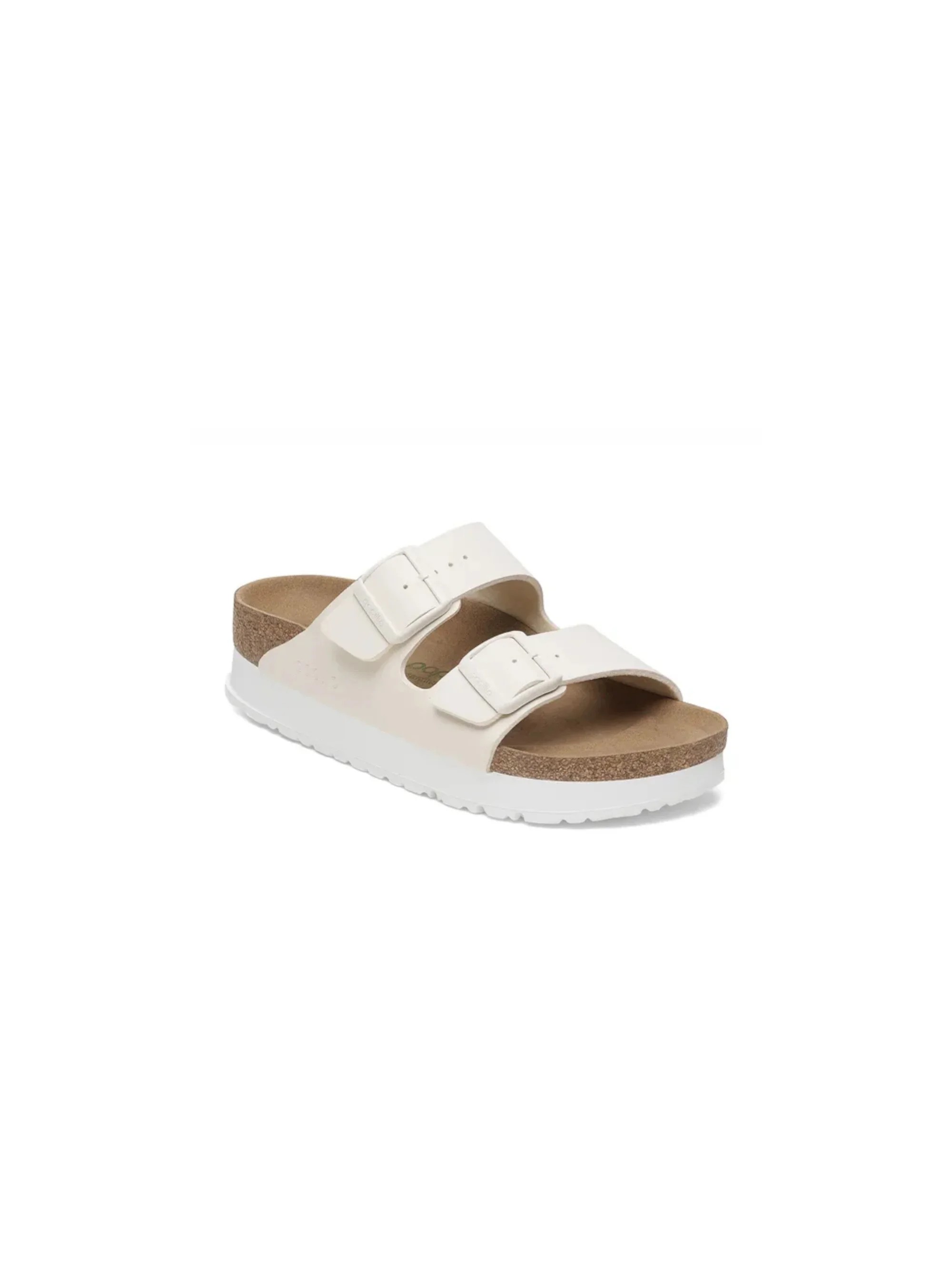 Birkenstock Damskie Klapki Arizona Platform - Beżowe